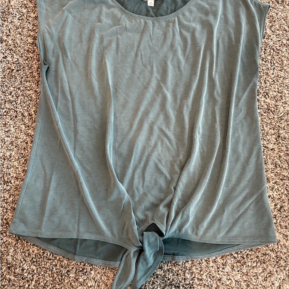 Green Envelope blouse